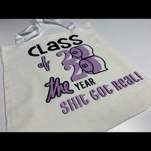 Class of 2020 tote bag